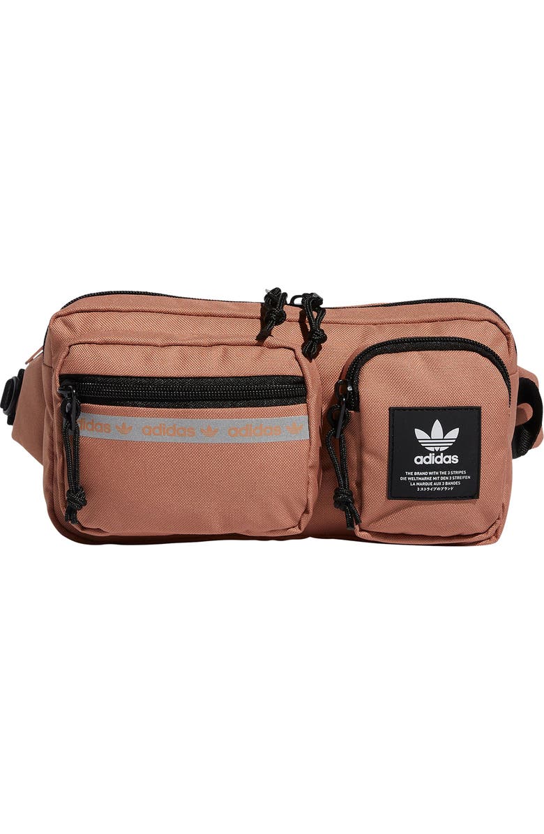 adidas Originals Rectangle Recycled Polyester Crossbody Bag, Main, color,