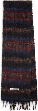 Acne Studios Vibot Mohair & Wool Blend Fringe Scarf