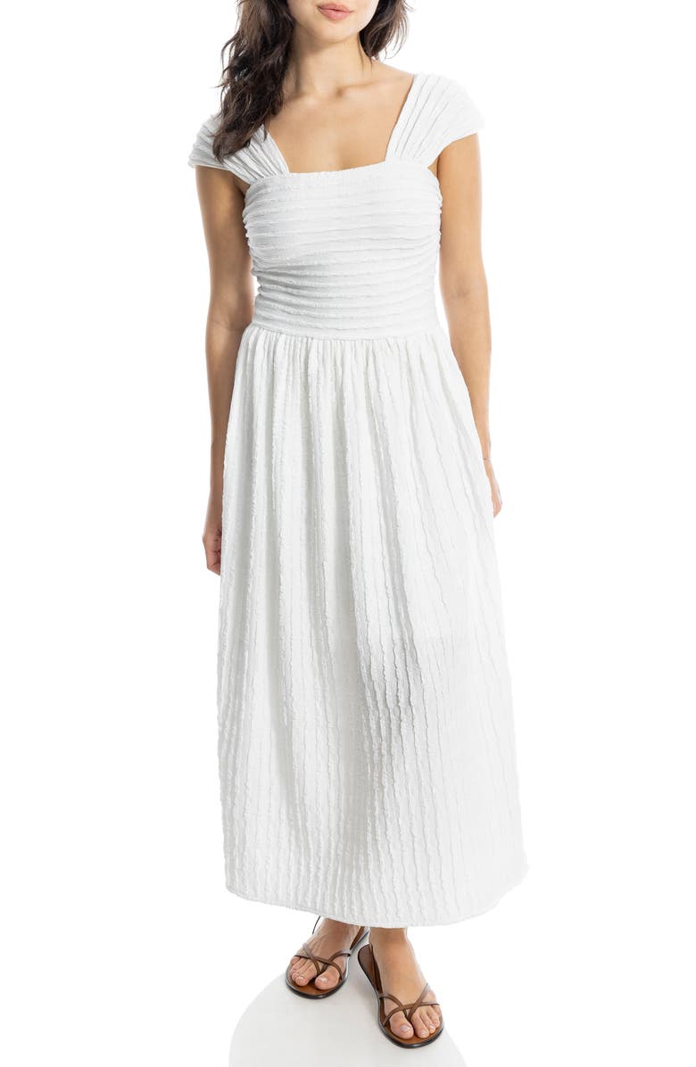MAX STUDIO Textured Knit Maxi Dress, Main, color,
