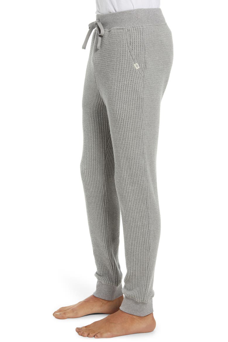 Glover Thermal Knit Pajama Pants, Alternate, color, GREY HEATHER