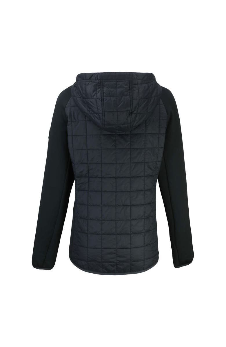 Cutter & Buck Women's Cutter & Buck Black Philadelphia Eagles Helmet Logo Rainier Primaloft Eco Full-Zip Hybrid Jacket, Alternate, color, 