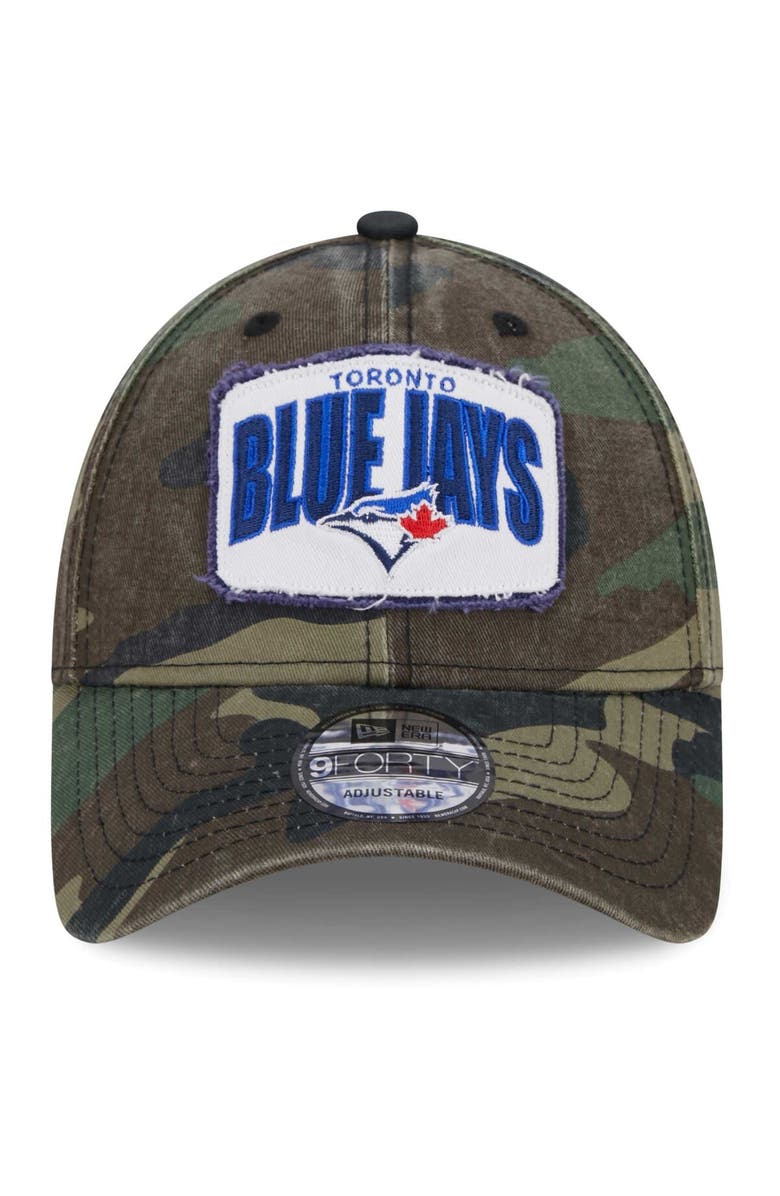 New Era Men's New Era Camo Toronto Blue Jays Gameday 9FORTY Adjustable Hat, Alternate, color, Camo