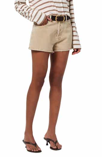 Marlow High Waist Denim Cutoff Shorts