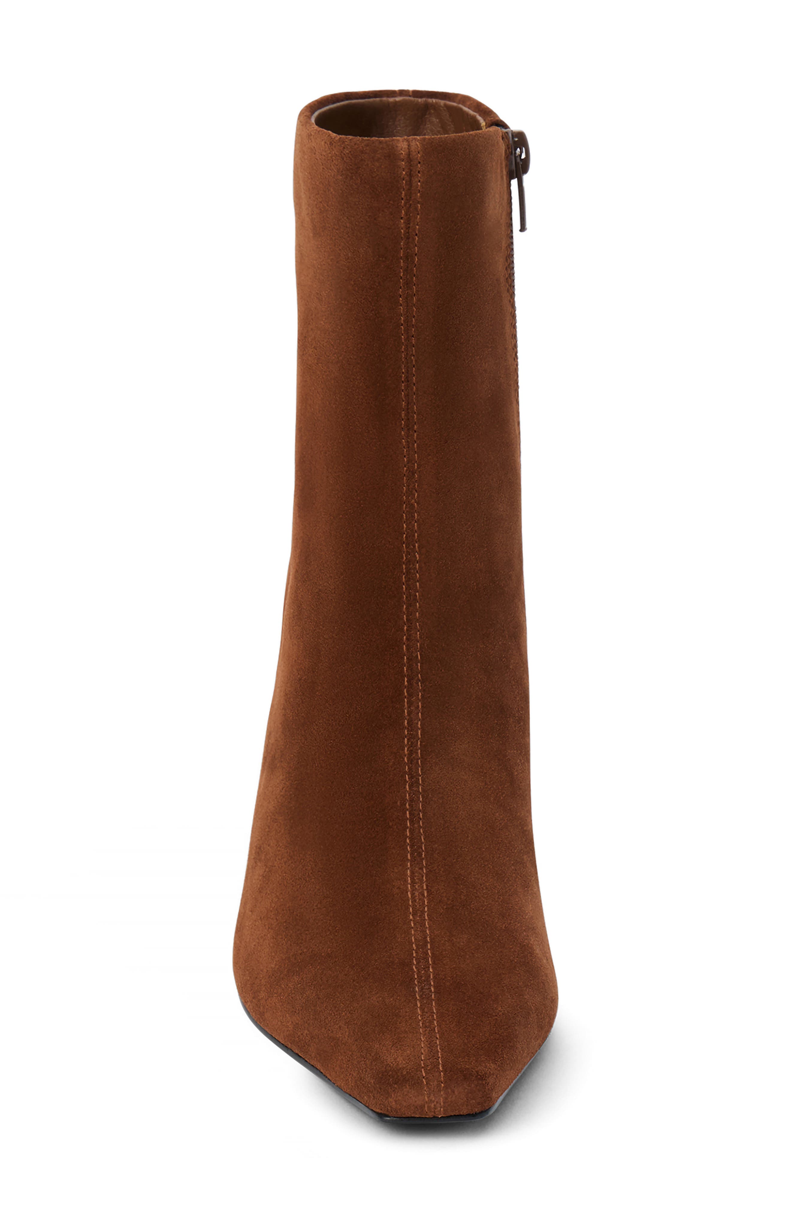 Franco Leather Bootie, Alternate, color, WALNUT