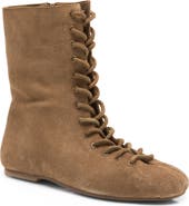 Free People Boxing Day Lace Up Leather Boot