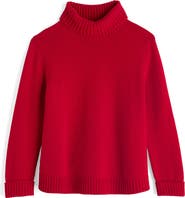 Seasalt Cornwall Braque Turtleneck Wool Blend Sweater