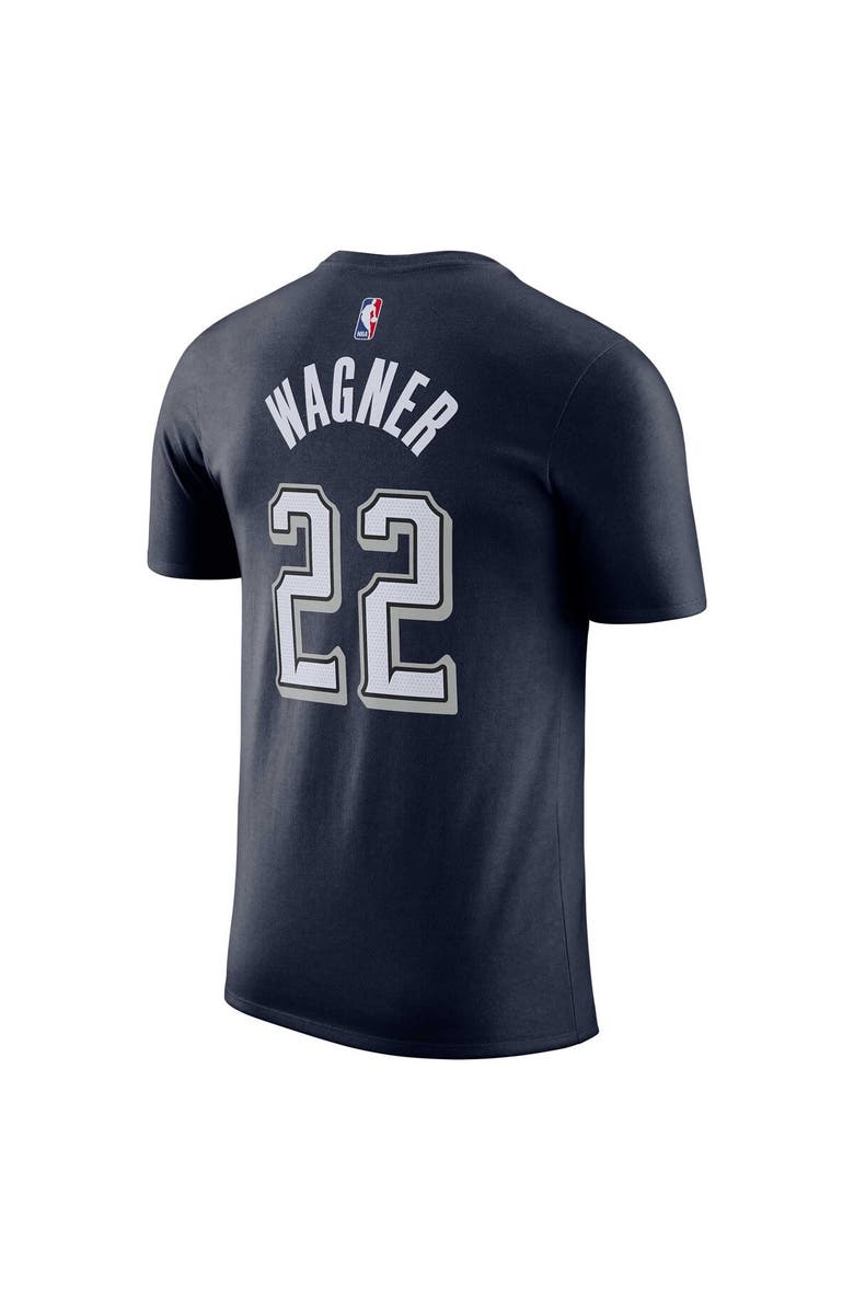 Nike Men's Nike Franz Wagner Navy Orlando Magic 2023/24 City Edition Name & Number T-Shirt, Alternate, color, 