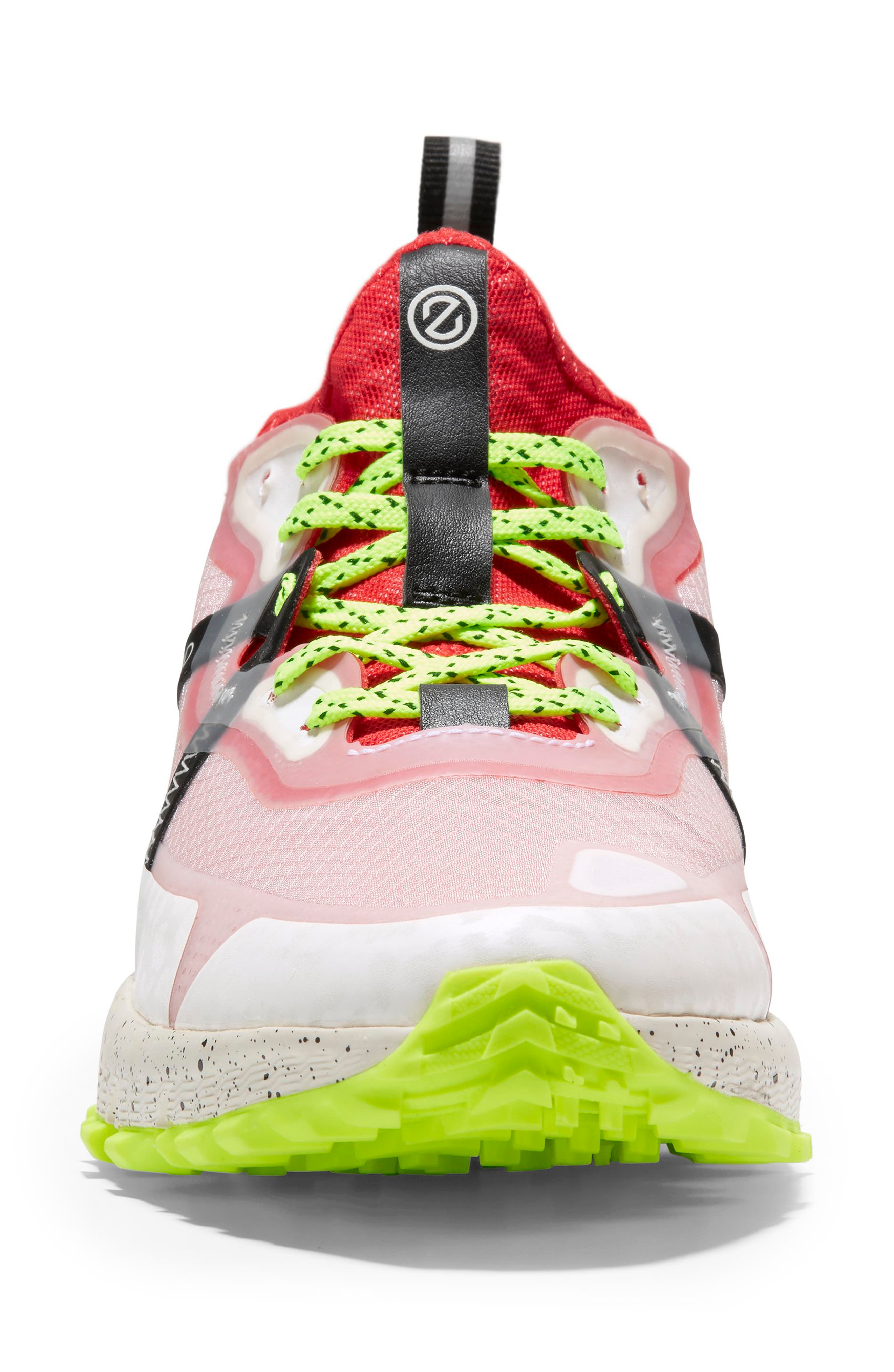 ZeroGrand Overtake Trail Sneaker, Alternate, color, IVORY EMBOSS/ BLACK