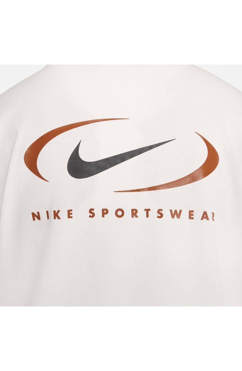 Nike Sportswear Logo Cotton Graphic T-Shirt, Alternate, color, Sail
