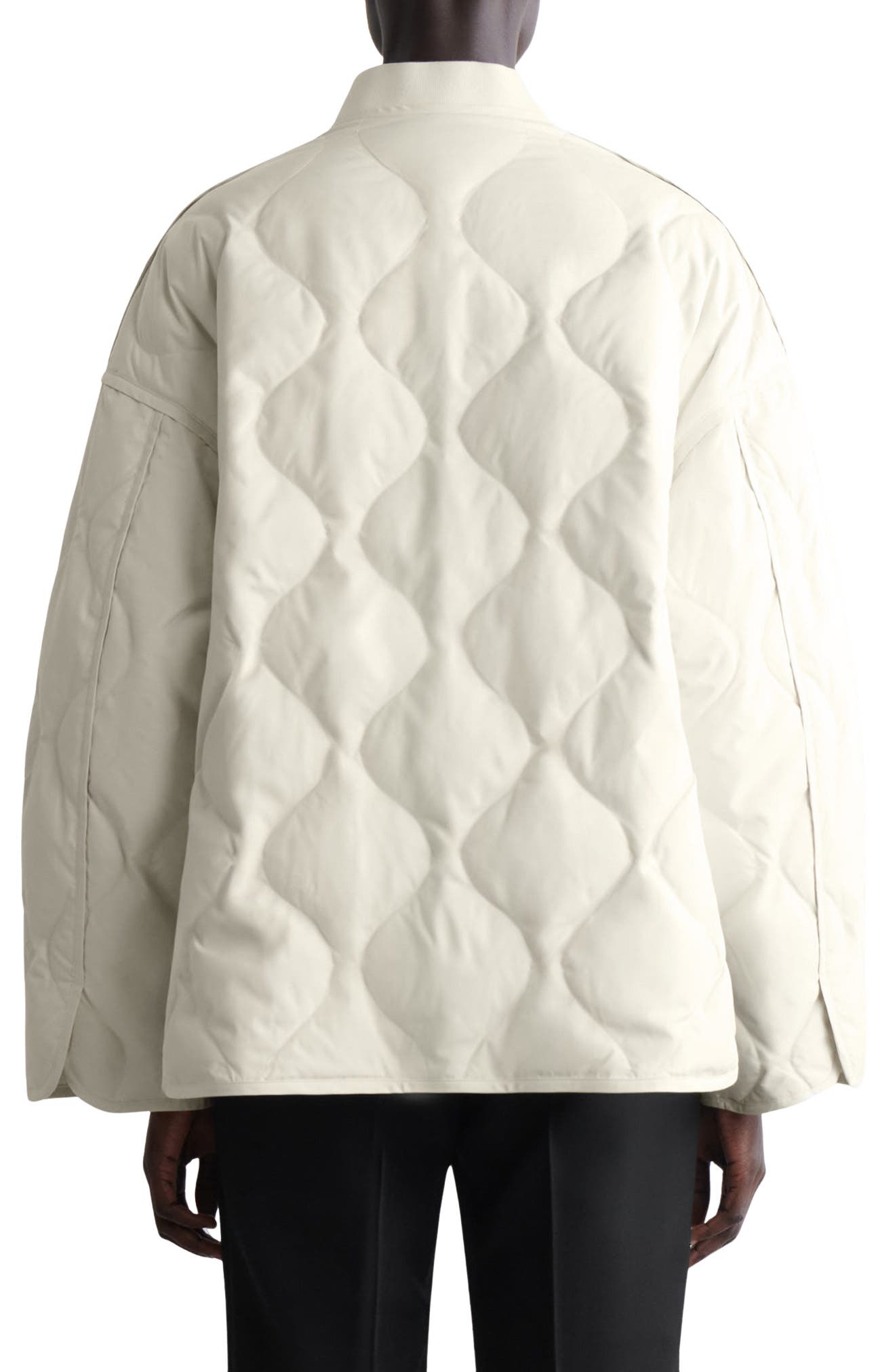 Oversize Quilted Down & Feather Jacket - image 2