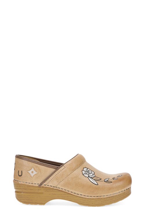Dansko X Jenni Earle Platform Clog In Brown