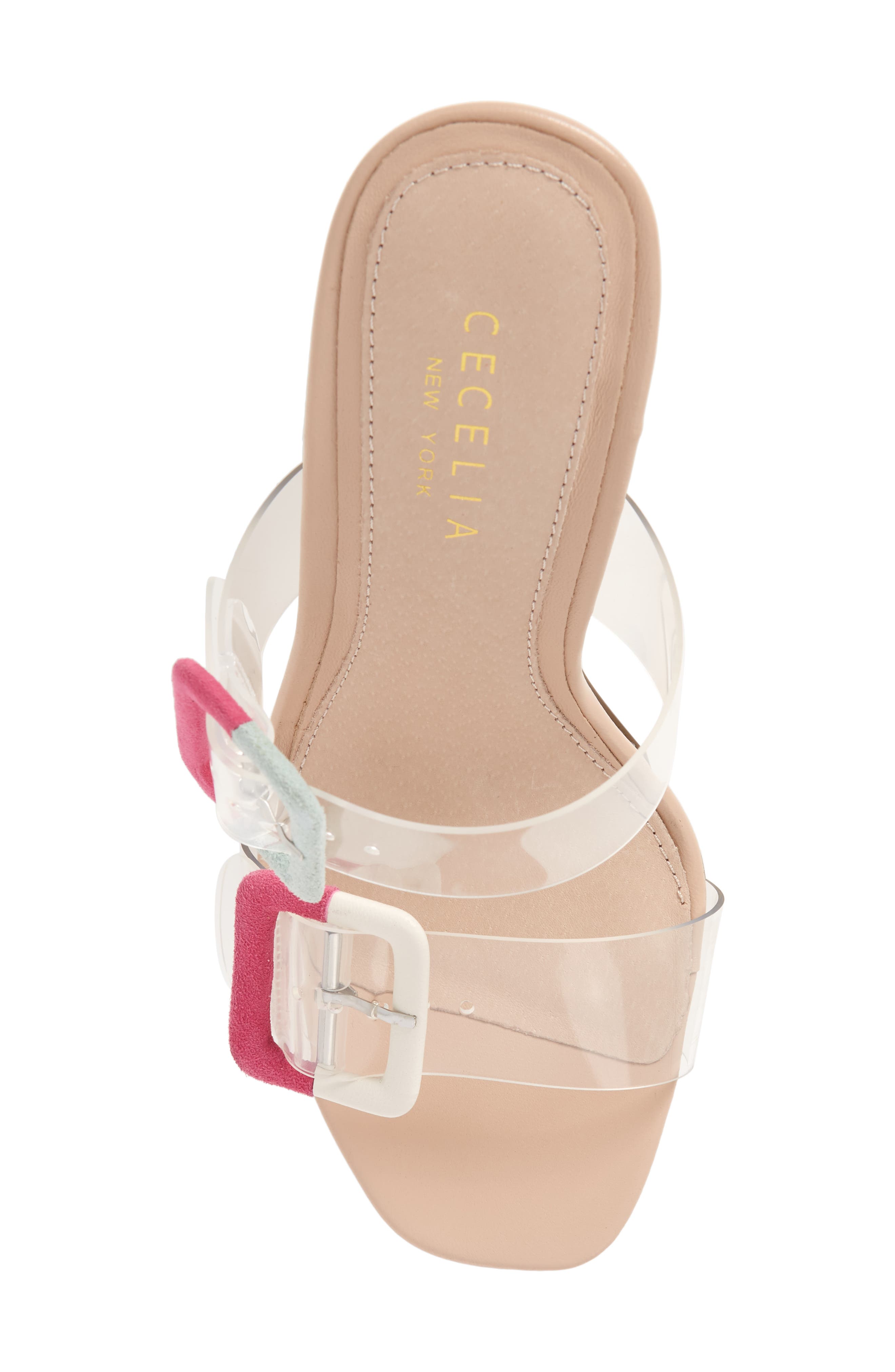 Vannah Slide Sandal, Alternate, color, TAN MULTI LEATHER