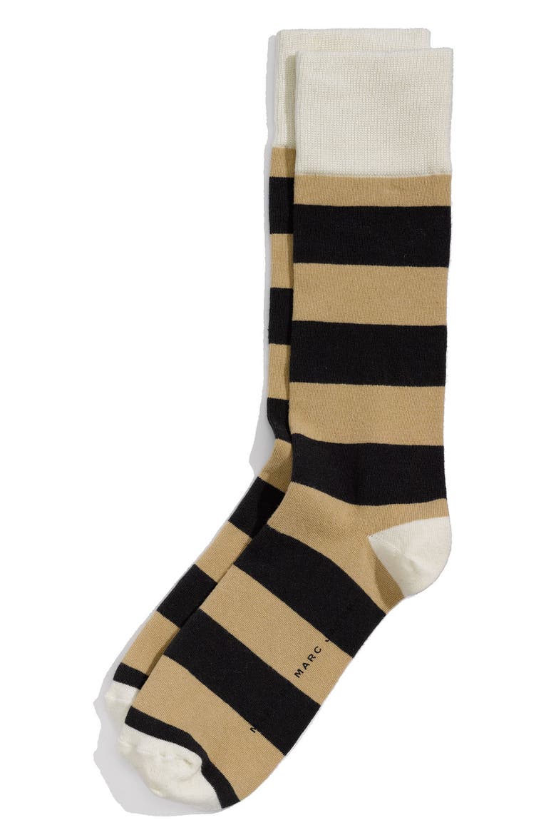 Stripe Socks, Main, color, WASHED INK