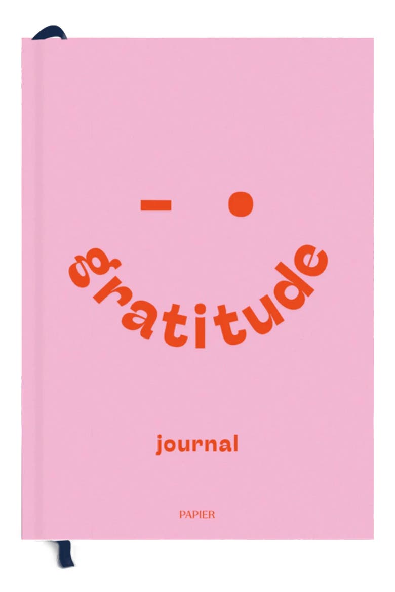 Gratitude Attitude Journal, Main, color, PINK