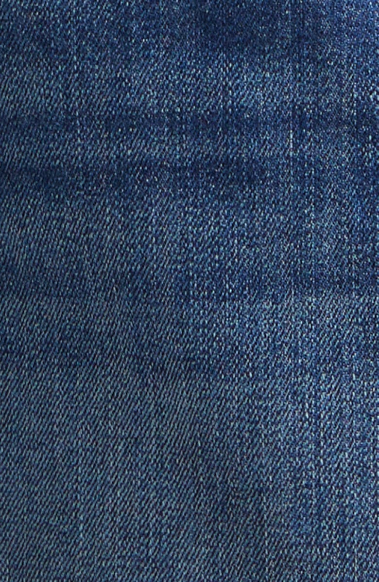 Ramy Brook Liv Denim Miniskirt, Alternate, color, Medium Wash