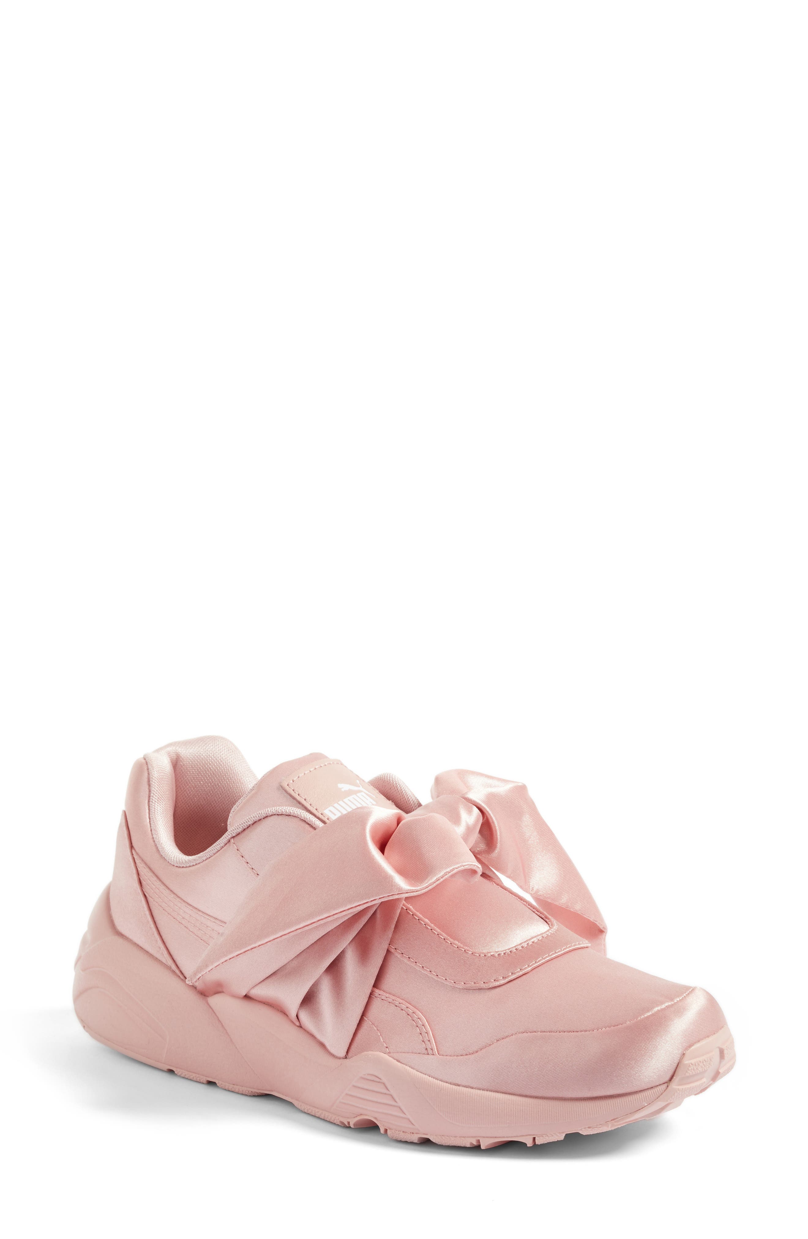 FENTY PUMA by Rihanna Bow Sneaker, Main, color, SILVER PINK