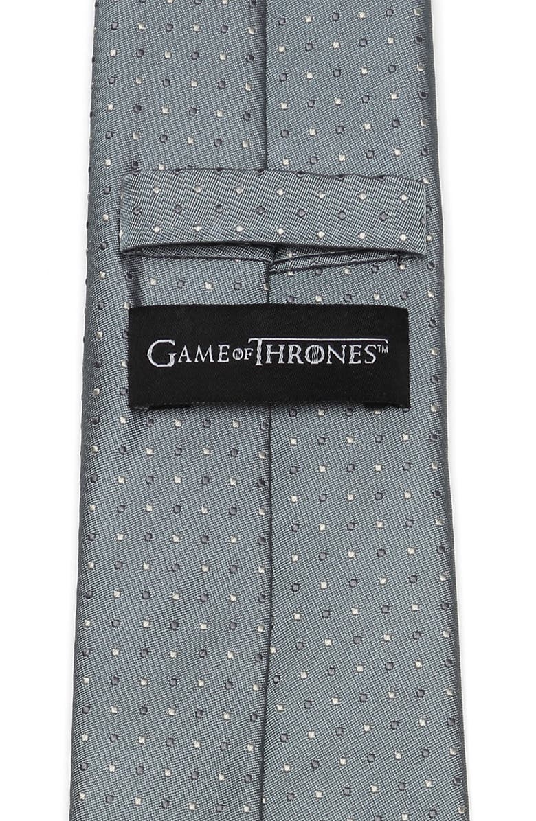 Cufflinks, Inc. Stark Dire Wolf Sigil Silk Tie, Alternate, color, 