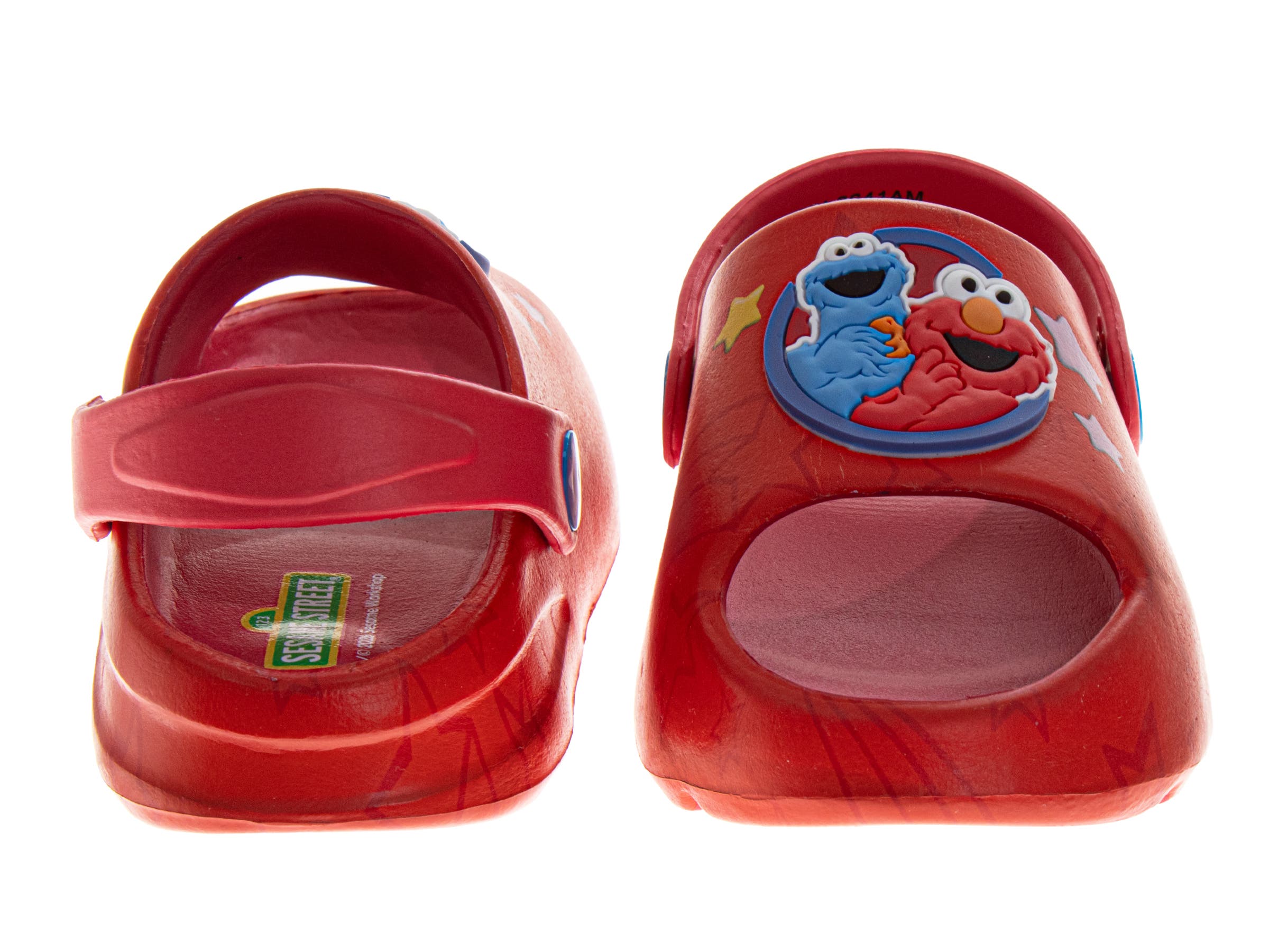 Sesame Street<sup>®</sup> Elmo Character Kids Clogs, Alternate, color, Red