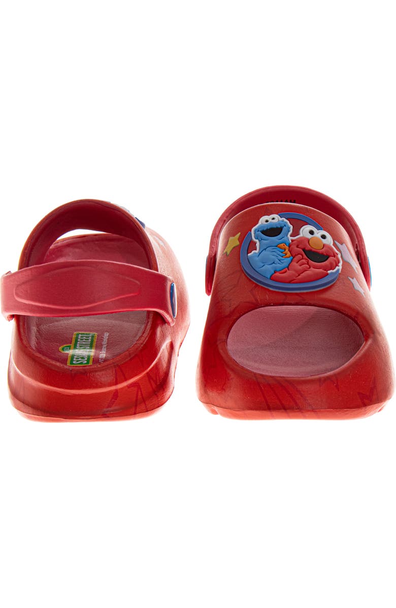 Sesame Street<sup>®</sup> Elmo Character Kids Clogs, Alternate, color, Red