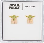 BaubleBar Disney Yoda Stud Earrings