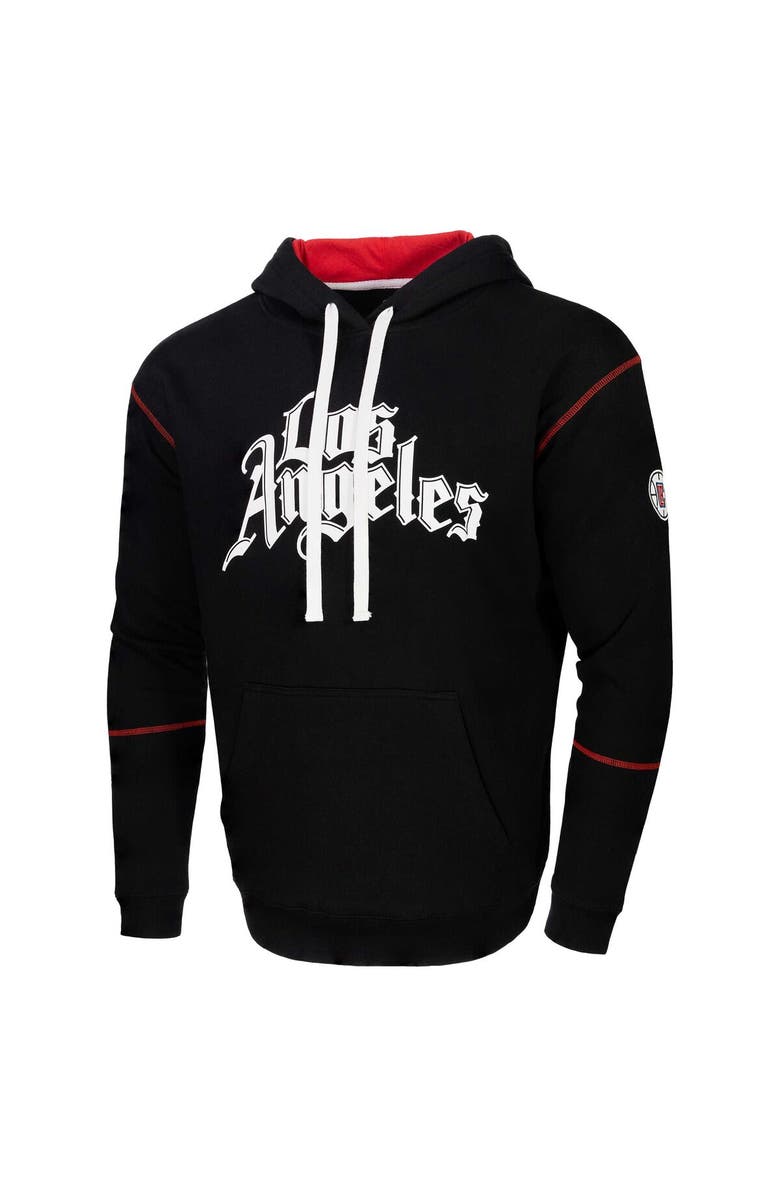 Stadium Essentials Unisex Black Stadium Essentials LA Clippers Monument Pullover Hoodie, Alternate, color, Black