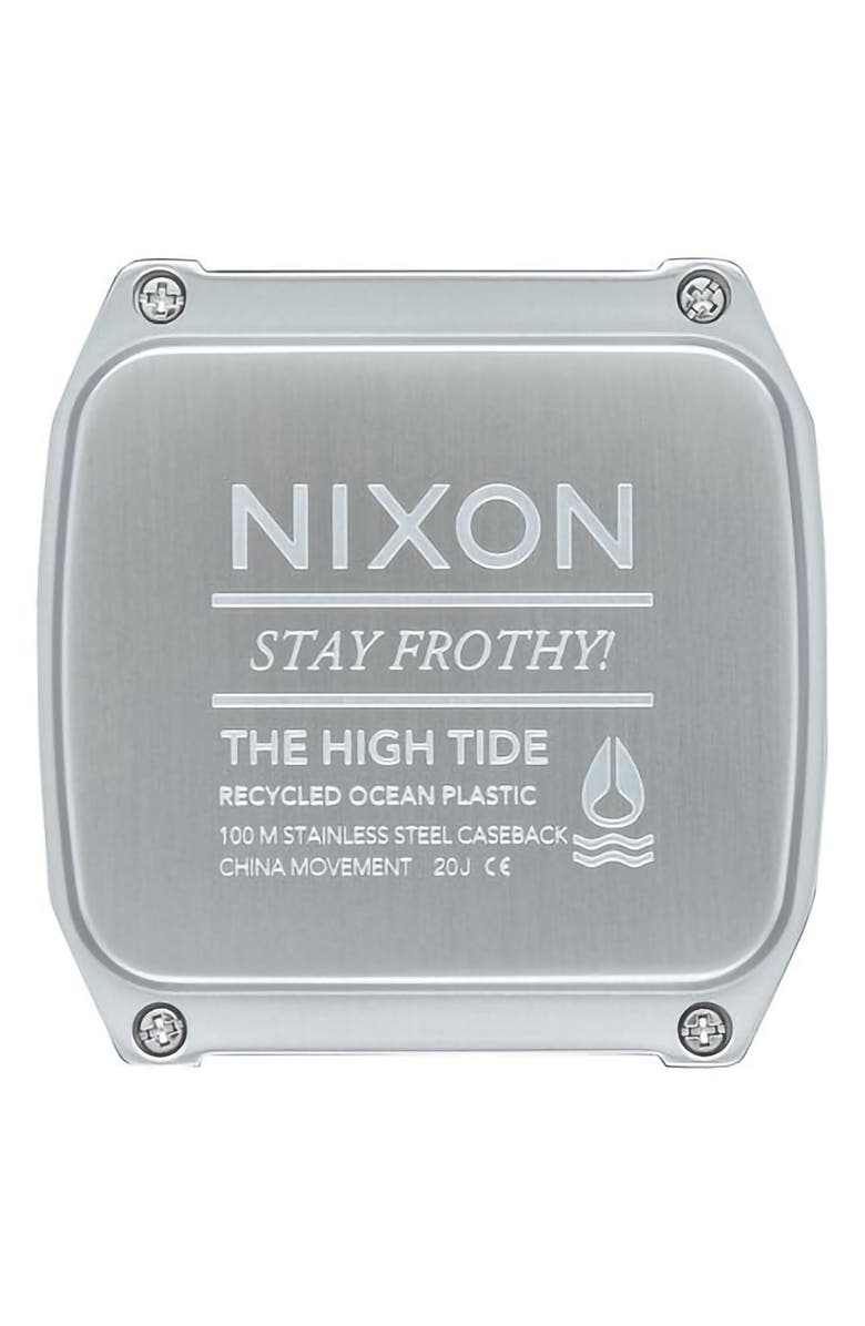 Nixon High Tide Digital Silicone Strap Watch, 44mm, Alternate, color,