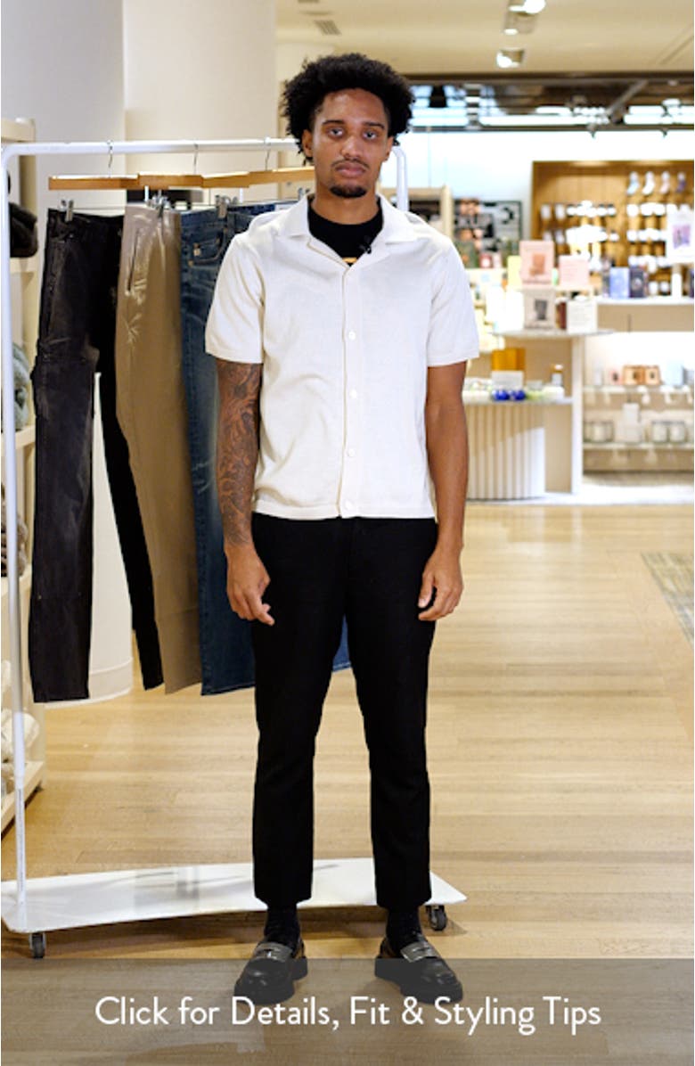 Camp Short Sleeve Button Up Sweater, sales video thumbnail