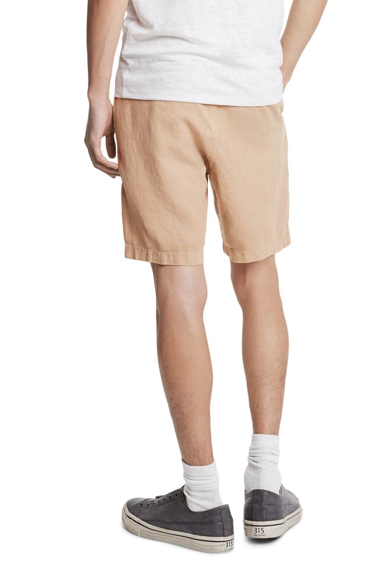 Johnny Flat Front Shorts, Alternate, color, KHAKI