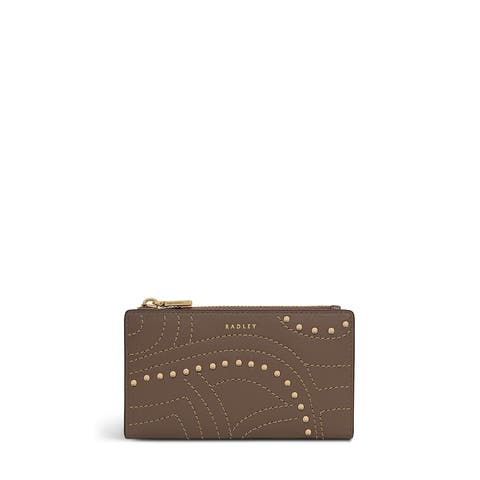 Coin Street - Stud Medium Ziptop Wallet