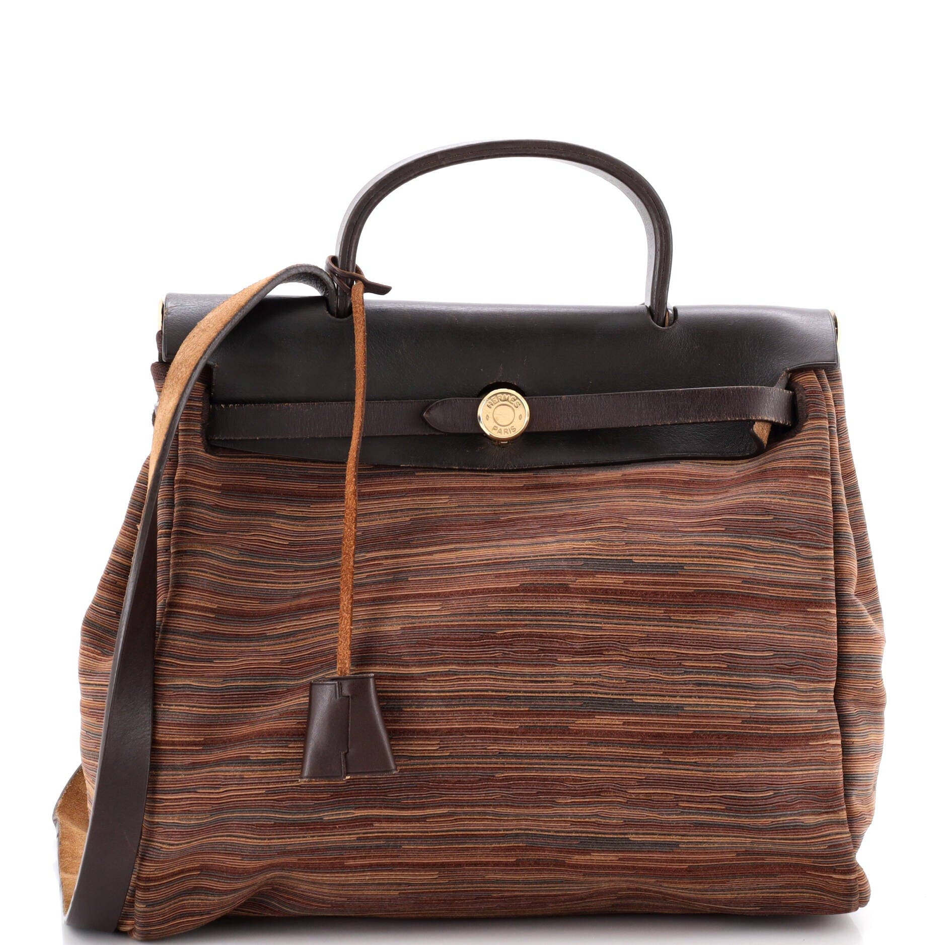 Herbag Vibrato and Leather PM, Main, color, Brown