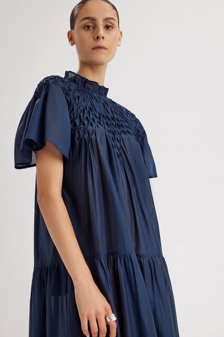 Bejart Dress, Alternate, color, Navy