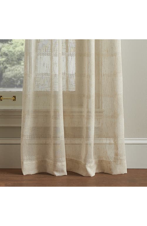Dkny Shoreline Set Of 2 Curtain Panels In Linen