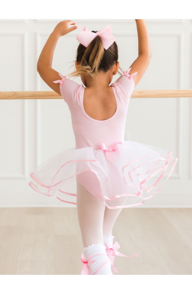 RuffleButts Girls Signature Tutu Leotard, Alternate, color, Pink