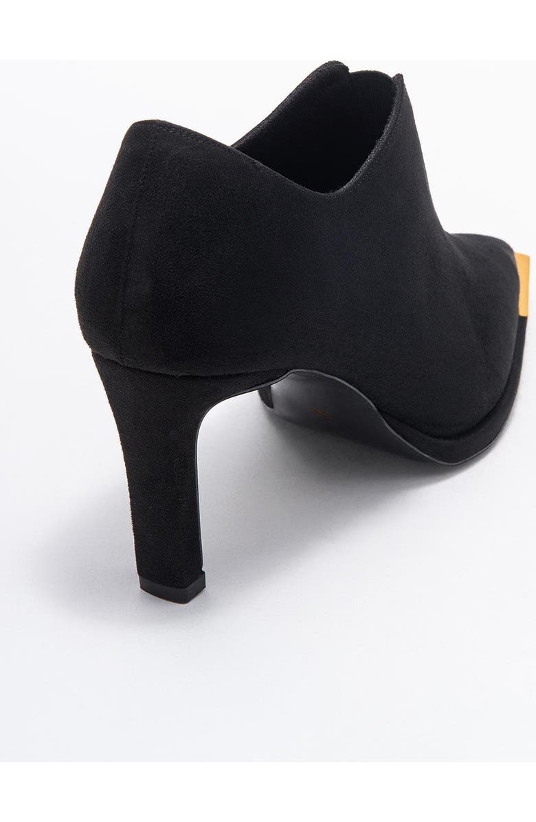Prologue Shoes Niva Pointed Toe Pump, Alternate, color, Black Suede
