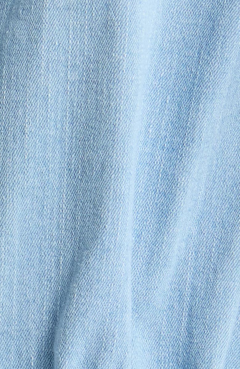 SUGARLIPS Gabriella Denim Nimmy Fringe Dress, Alternate, color, Light Denim