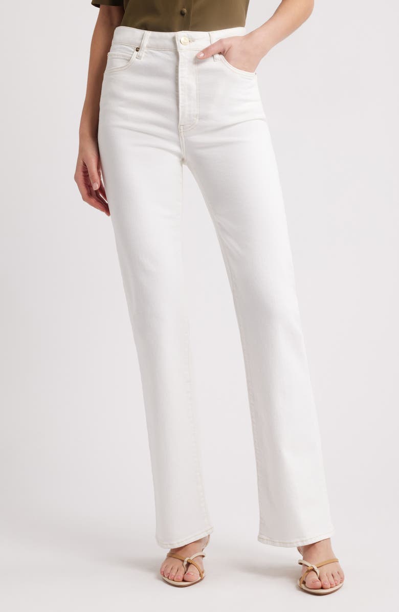 FRAME The Arrow High Waist Relaxed Bootcut Jeans, Main, color, Au Natural Clean