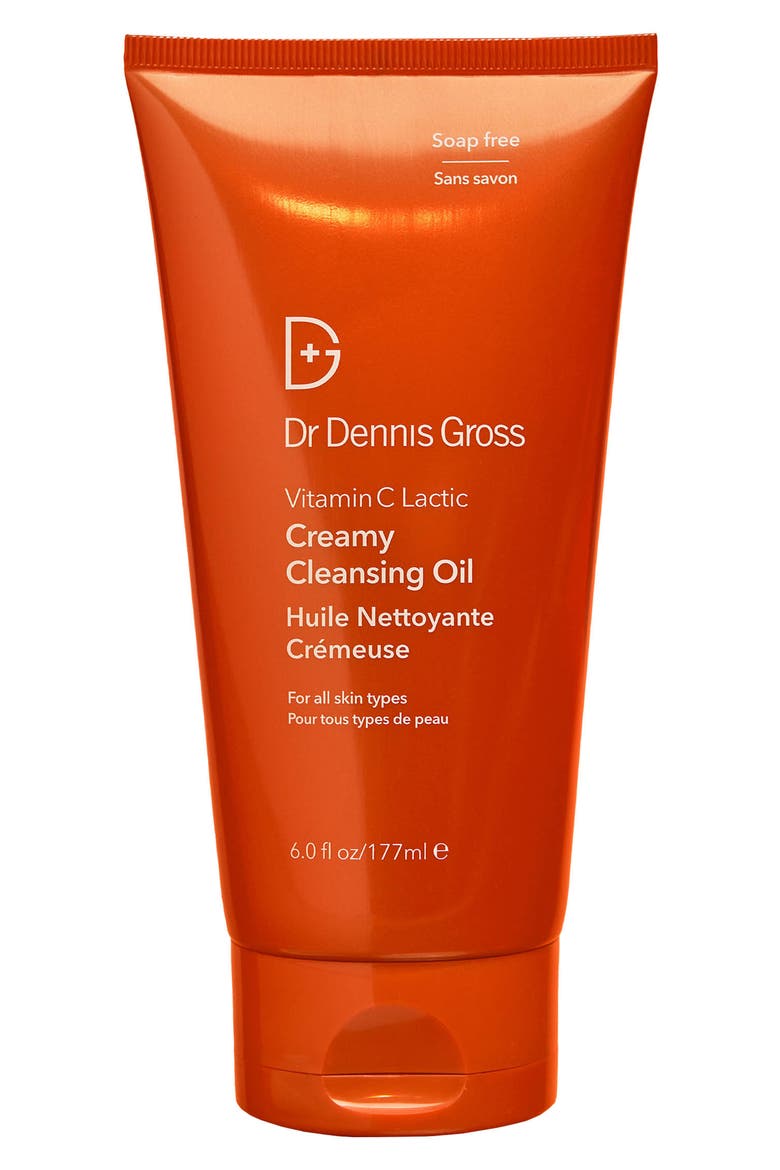 Vitamin C Lactic Creamy Cleansing Oil, Main, color, NO COLOR