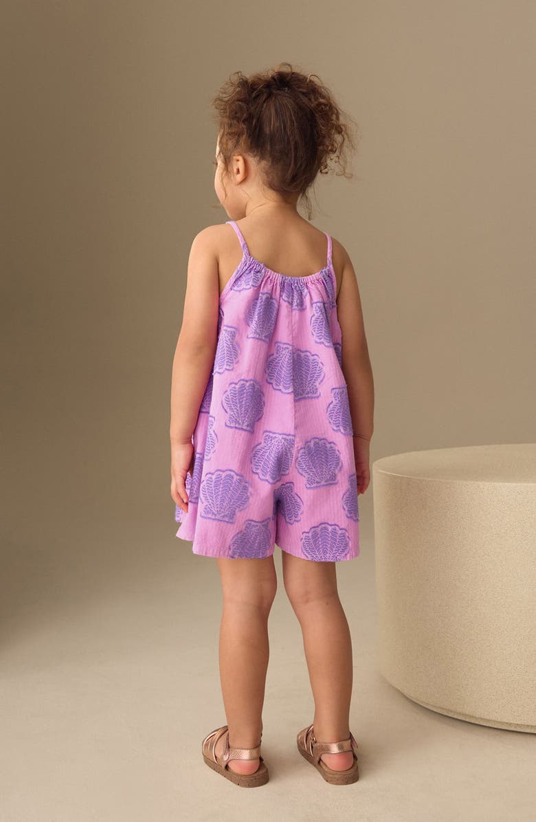 NEXT Kids' Shell Print Romper, Alternate, color, Multi