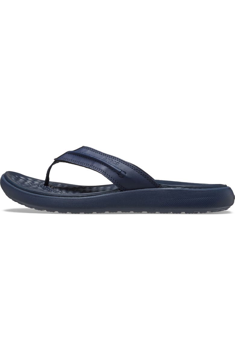 CROCS Yukon Vista II Flip Flop, Alternate, color, Navy