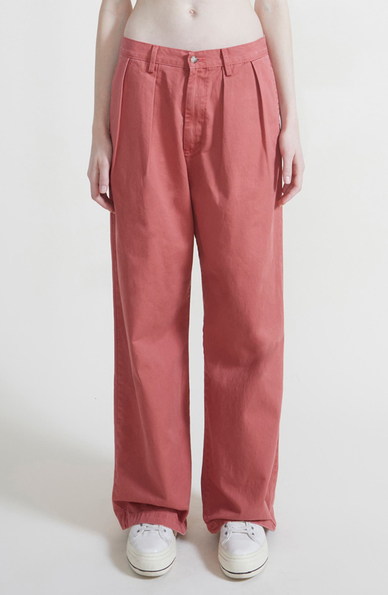 DENIMIST Blair Double Pleat Wide Leg Pants
