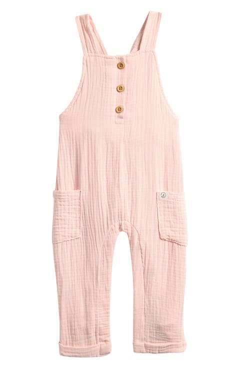 Organic Cotton Gauze Overalls (Baby)