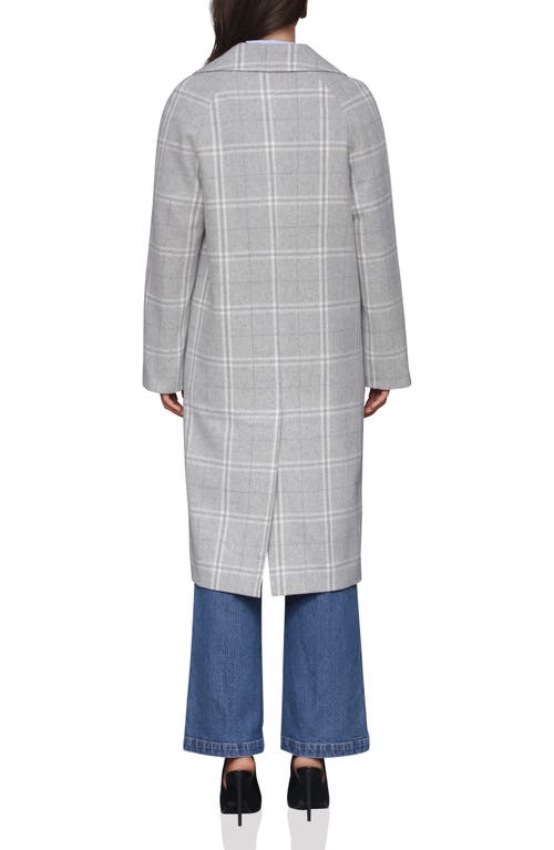 Avec Les Filles Walker Raglan Coat In Gray