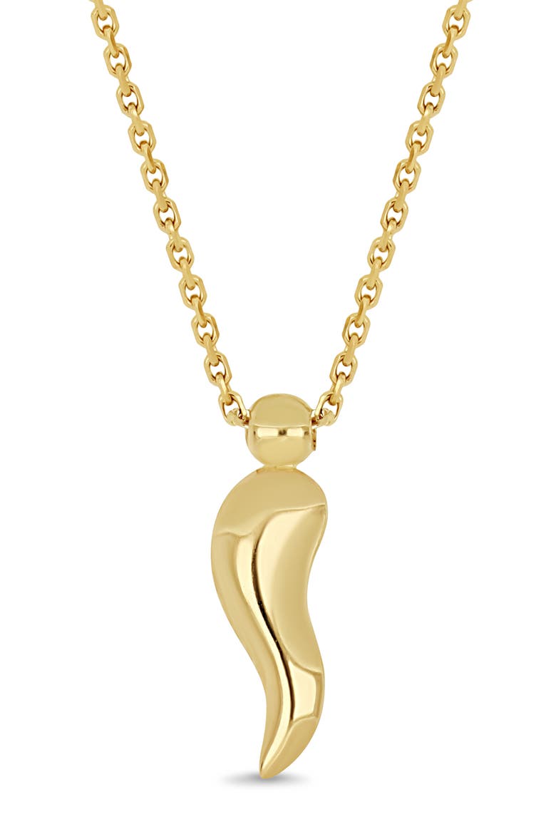 14K Gold Pendant Necklace, Alternate, color, 14KY