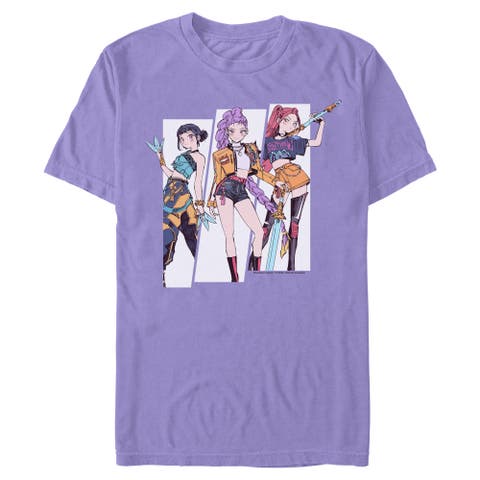 Men's KPop Demon Hunters Huntrix Manhwa Style  Graphic T-Shirt