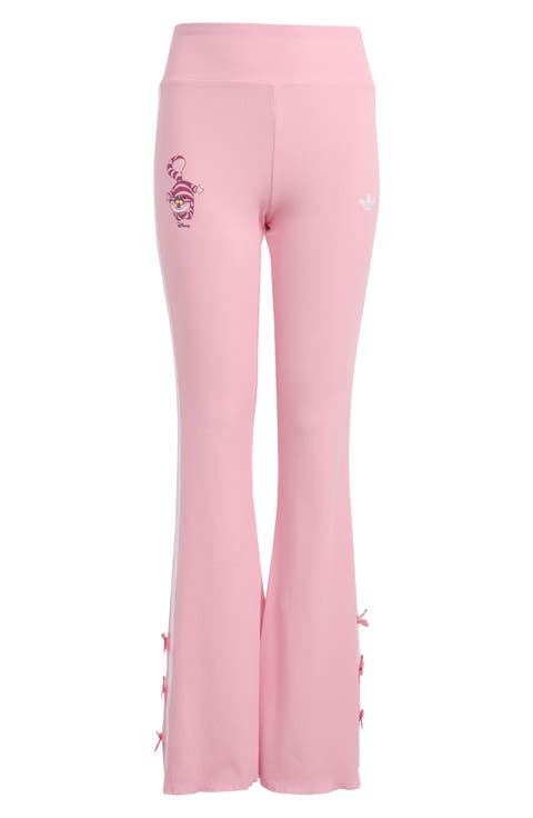 x Disney Alice in Wonderland Kids
 High Waist Rib Flare Leggings (Big Kid)