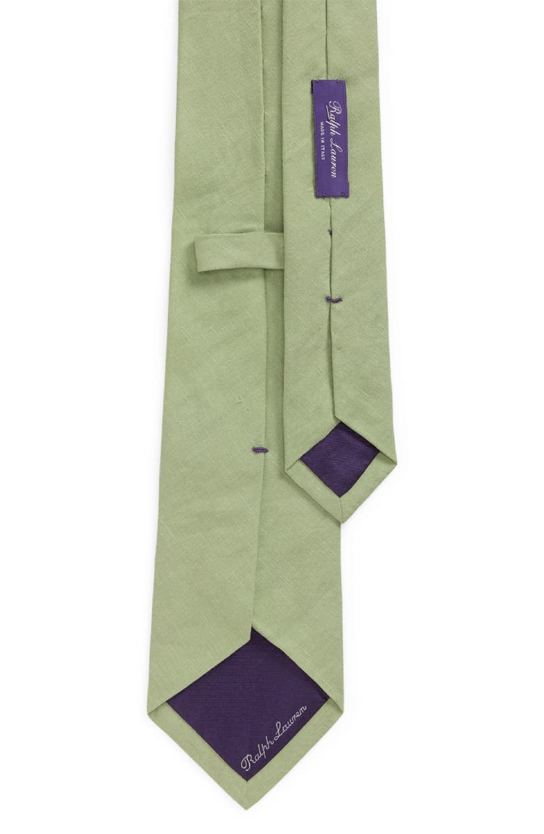 Ralph Lauren Purple Label Silk & Linen Tie, Alternate, color, 