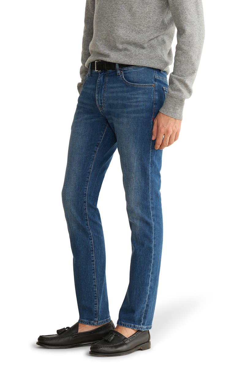 WARP+WEFT AMS Slim Knit Jeans, Alternate, color, Smyth