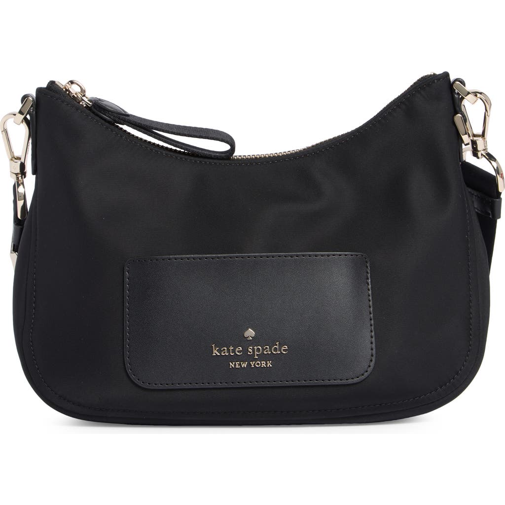 Kate Spade New York Chelsea Recycled Polyamide Crossbody Bag In Black