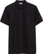 Burberry Men's Eddie TB Monogram Cotton Polo