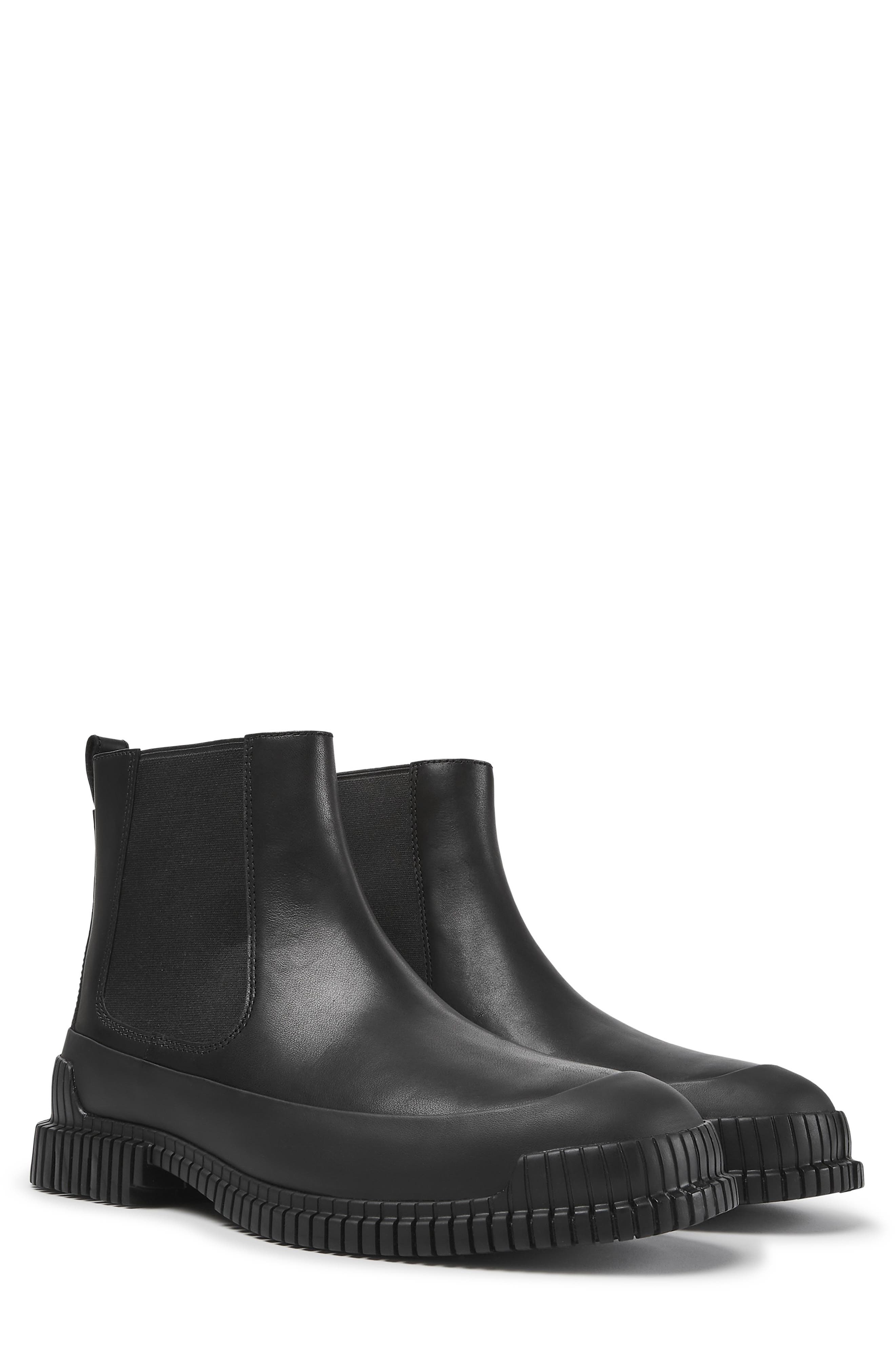 Camper Pix Chelsea Boot, Main, color, Black